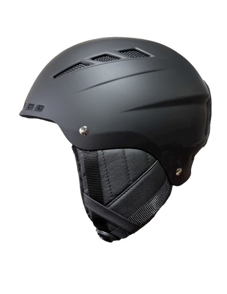 Casque de ski Zig Zag Noir réglable à molette