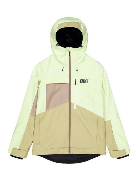 Veste de Ski Picture Seen Jkt Lime Cream Heamp Roebuck