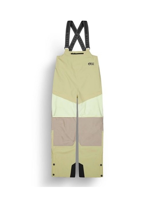 Pantalon de ski Femme Picture Elwy Bib Hemp Roebuck Lime Cream