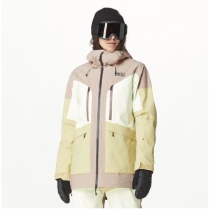 Veste de ski Femme Picture Haakon Jkt Roebuck Lime Cream Hemp