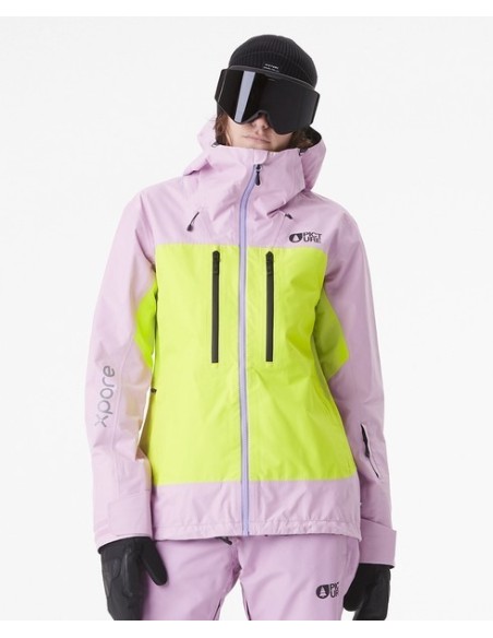Veste de ski Picture Acidic Xpor 3L Orchid Acid Lime