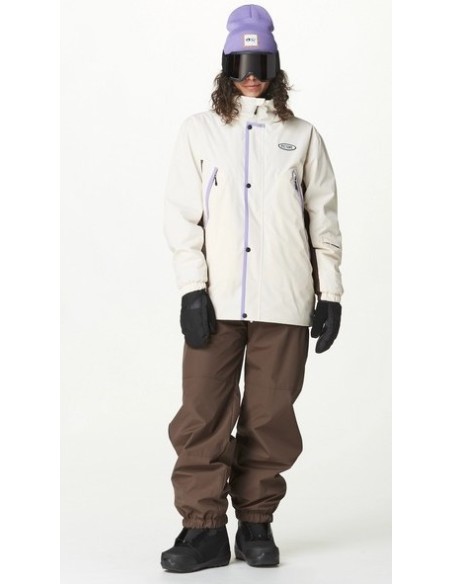 Veste de ski Picture Citrik Jkt Black Vanilla Cocoa Brown