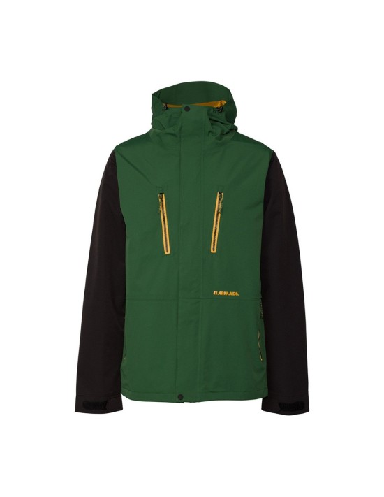 Veste de Ski Homme Neuve Armada Aspect Forest Green