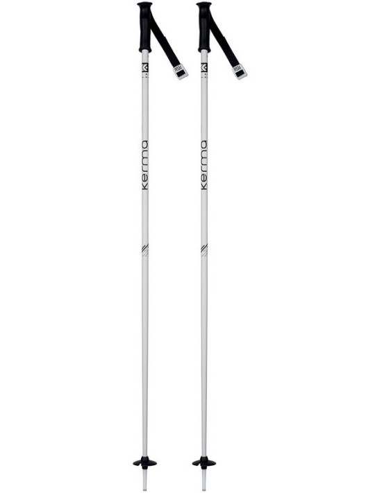 Bâtons de ski Kerma Elite 2 White 2026