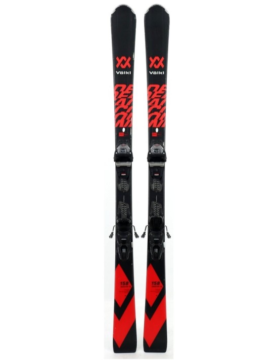Volkl Deacon 7.2 Black Red 2024 + Fix Marker FDT TP10 GW