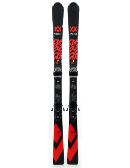 Volkl Deacon 7.2 Black Red 2024 + Fix Marker FDT TP10 GW
