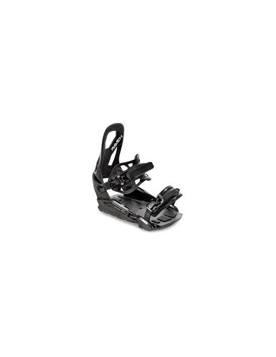 Fix de snowboard Raven S230 Black 2026