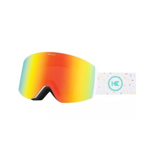 Masque de ski Knockaround Sugar Hight White S3 JR