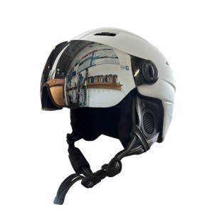 Casque de ski Neuf à visière Zig Zag Blanc S3 Tout temps C200