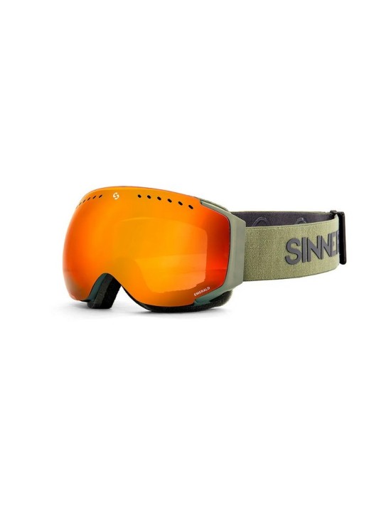 Masque de ski Sinner Emerald Matte Moss Green S3