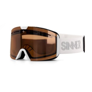 Masque de ski Sinner Arc S Trans Matte White Photocromique 1/3