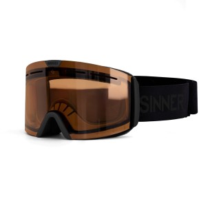 Masque de ski Sinner Arc S Trans Matte Black Photocromique 1/3