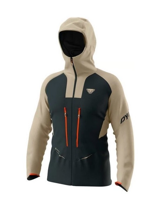 Veste de ski Homme Dynafit Tlt Gore Tex Roch Khaki