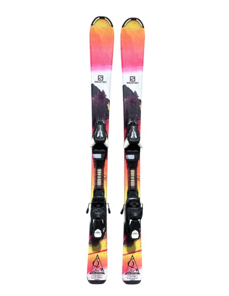 Ski Occasion Salomon Lux Junior + Fix Salomon