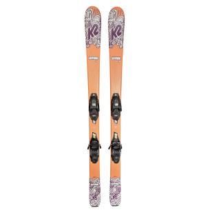 Ski Junior Occasion K2 Luvbug + Fix Marker 7.0 GW