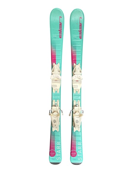 Ski Junior Occasion Elan Starr + Fix Elan 7.5 GW