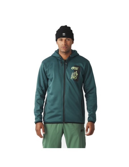 Picture Park Zip Tech Hoodie Deep Water