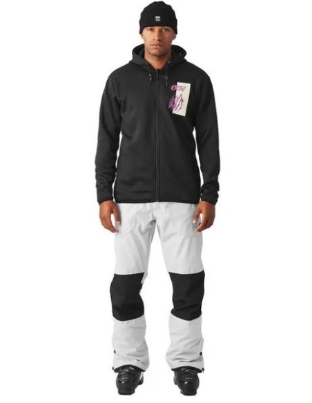 Picture Park Zip Tech Hoodie Black