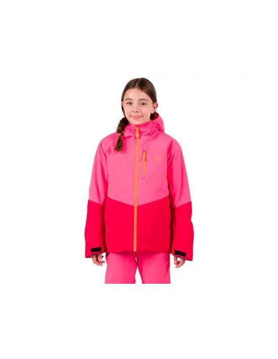 Veste de ski Junior Rossignol Wispile Jkt Ruby Red