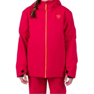 Veste de ski Junior Rossignol Strawpile Ruby Red