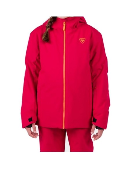 Veste de ski Junior Rossignol Strawpile Ruby Red