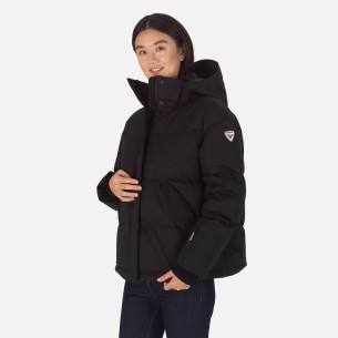 Veste de ski Rossignol W real Down Jacket Black