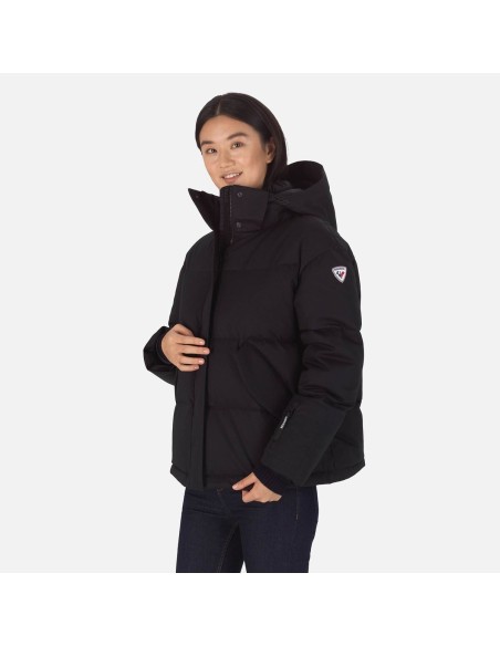 Veste de ski Rossignol W real Down Jacket Black